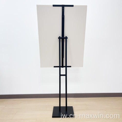 Tampilan Poster Board Poster Double Rotable Board Rack Rack